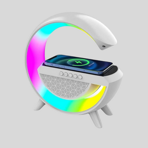 Led Wireless Charger Speaker